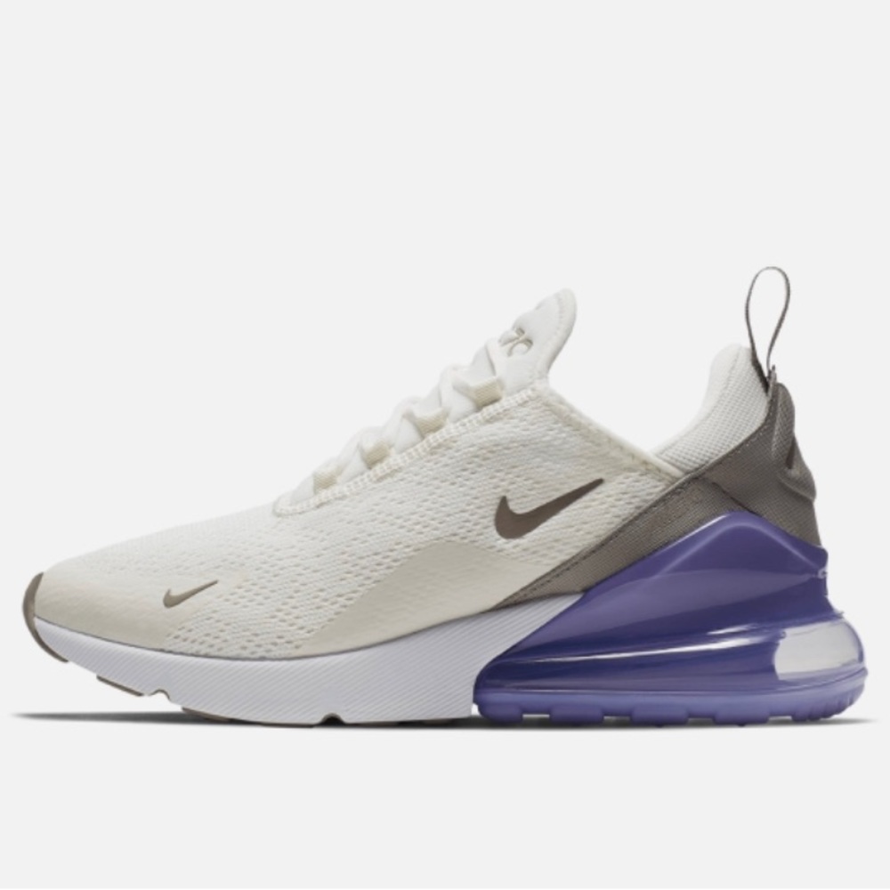Nike air max 270 white/sail/pumice purple